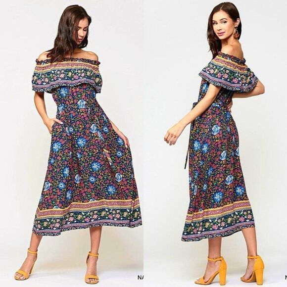 MAXI DRESS - Picture 1 of 6